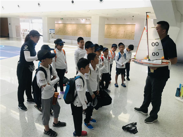 遙控帆船體驗賽在奧帆博物館上演