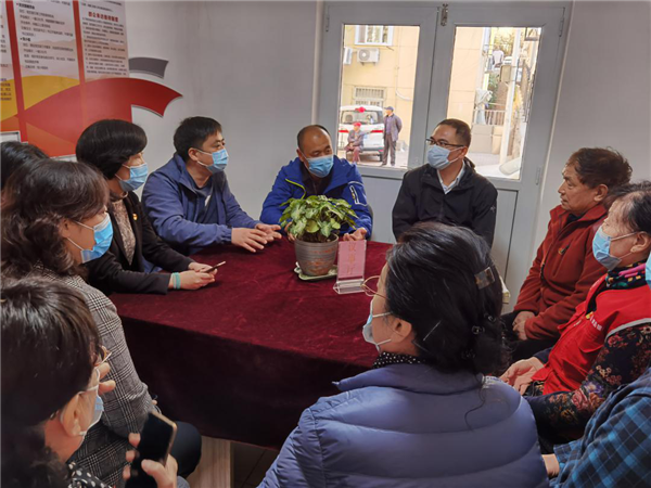 市北區(qū)即墨路街道“中青班”進(jìn)網(wǎng)格，服務(wù)群眾“零距離”