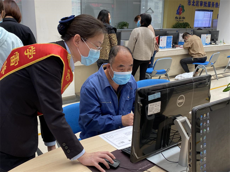 溫度、速度、力度 向企業(yè)群眾傳遞著市北營商的態(tài)度