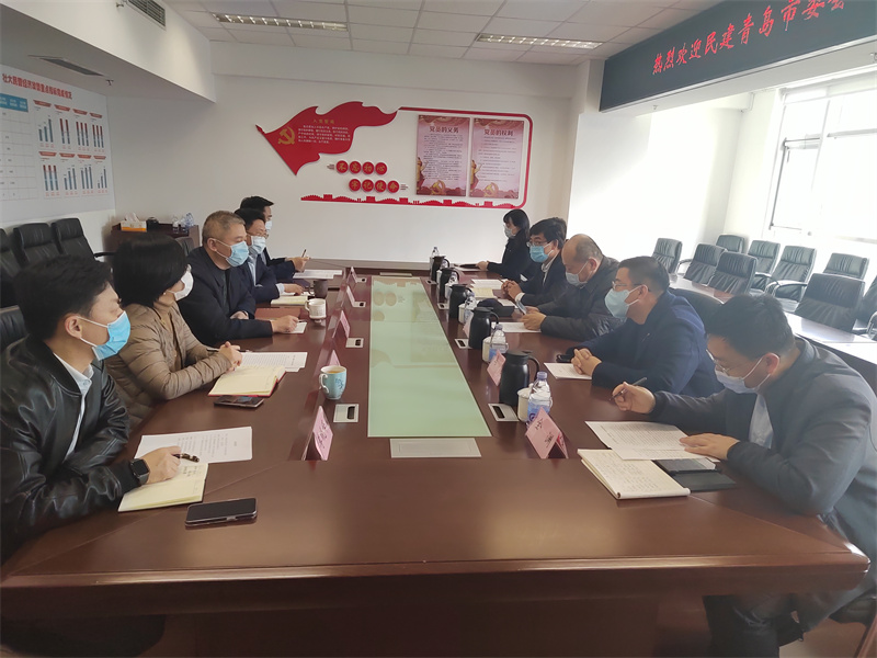 民建青島市委會(huì)赴市民營經(jīng)濟(jì)局開展專題調(diào)研