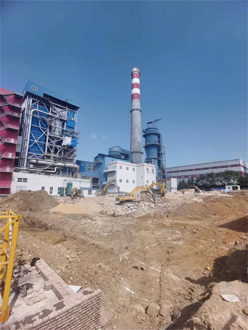 以氣代煤——嶗山區(qū)東億公司鍋爐替代供熱工程開工建設(shè)