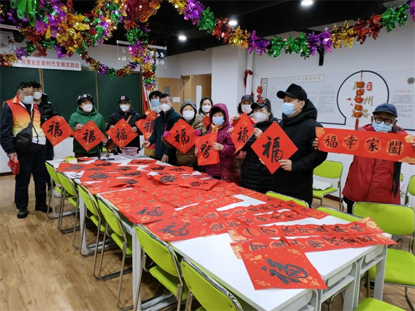 青島市北區(qū)即墨路街道：黨建引領(lǐng)迎新春，興旺新春煙火氣