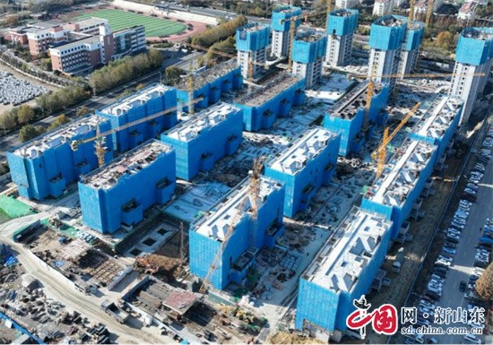 青島開投集團投資建設(shè)的港頭臧、牛王廟社區(qū)拆遷改造項目獲山東省三等獎